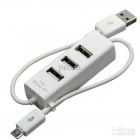 HUB 4PORT+ MICRO USB