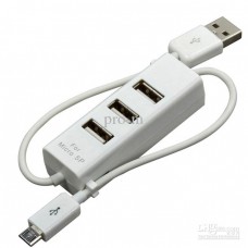 HUB 4PORT+ MICRO USB