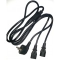 Cable power cord cabang 1,8m