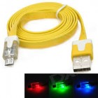 Cable usb micro LED