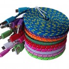 Cable USB micro Flat Braided 2m